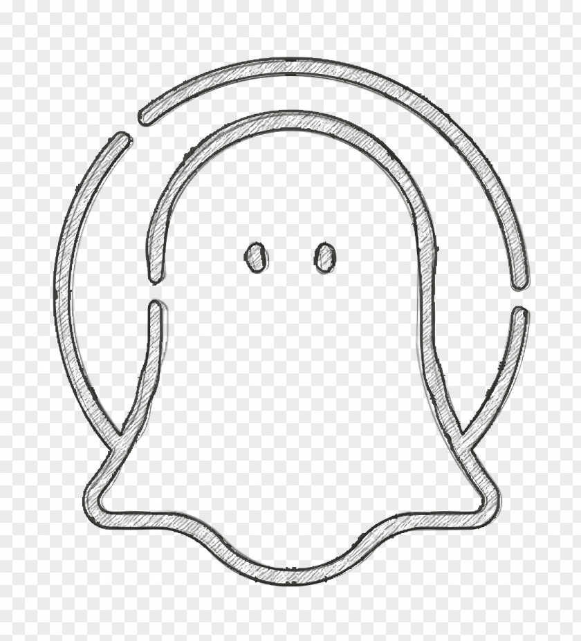 Social Media Icon Ghost PNG