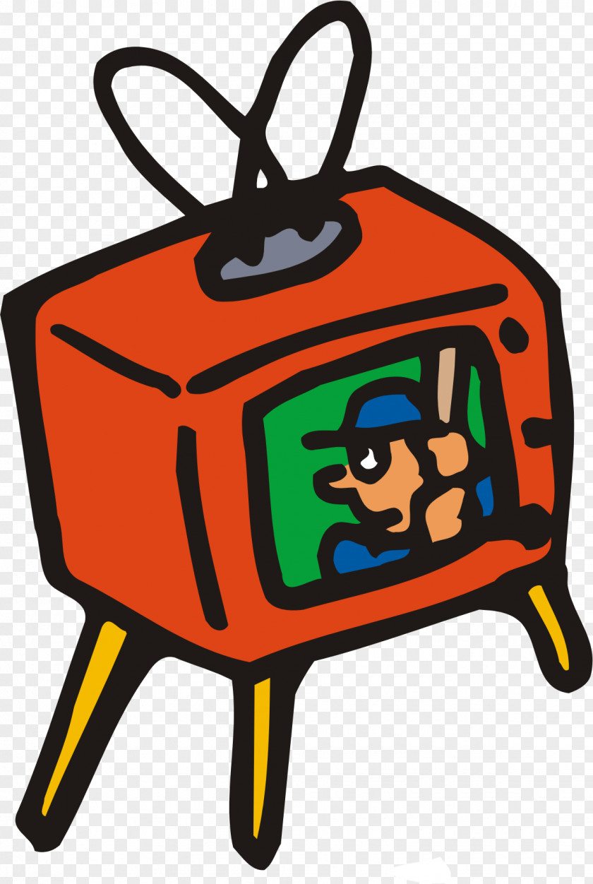 TV Vector Element Vecteur Television Illustration PNG
