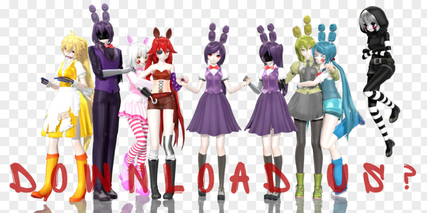 Gasai Yuno Five Nights At Freddy's: Sister Location Freddy's 3 2 MikuMikuDance Hatsune Miku PNG