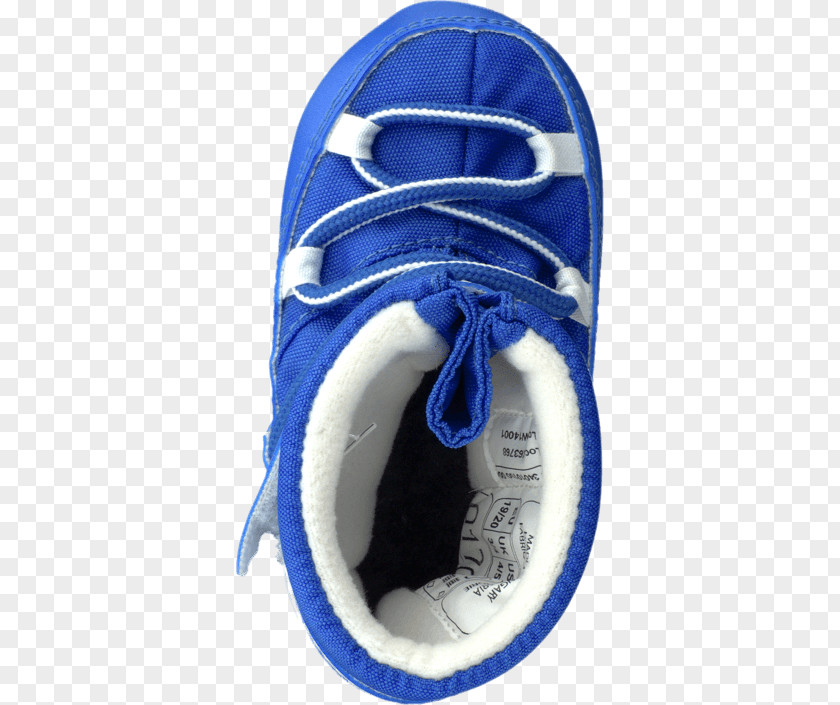 Moon Boot Shoe Electric Blue PNG