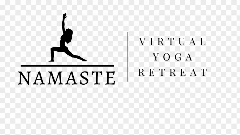 Namaste Yoga Virtual Retreat Logo PNG