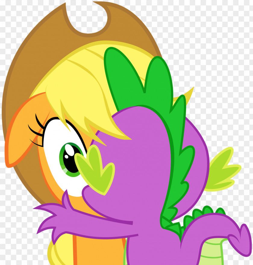 Spike Applejack Rarity Pony Art PNG