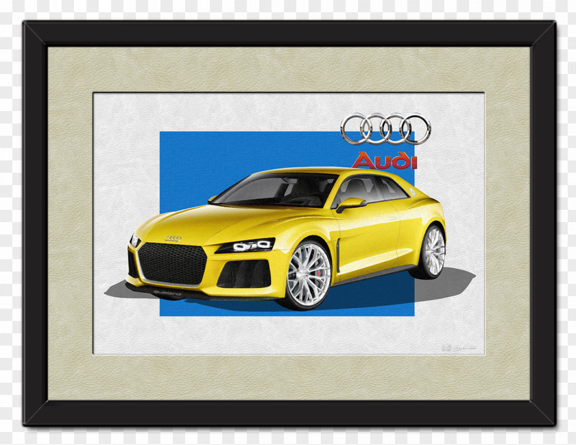 Sports Car Audi Quattro Concept Automotive Design PNG