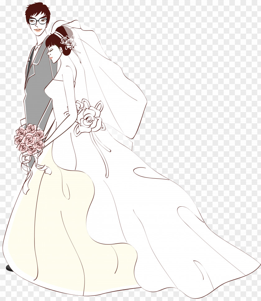 Wedding Drawing PNG