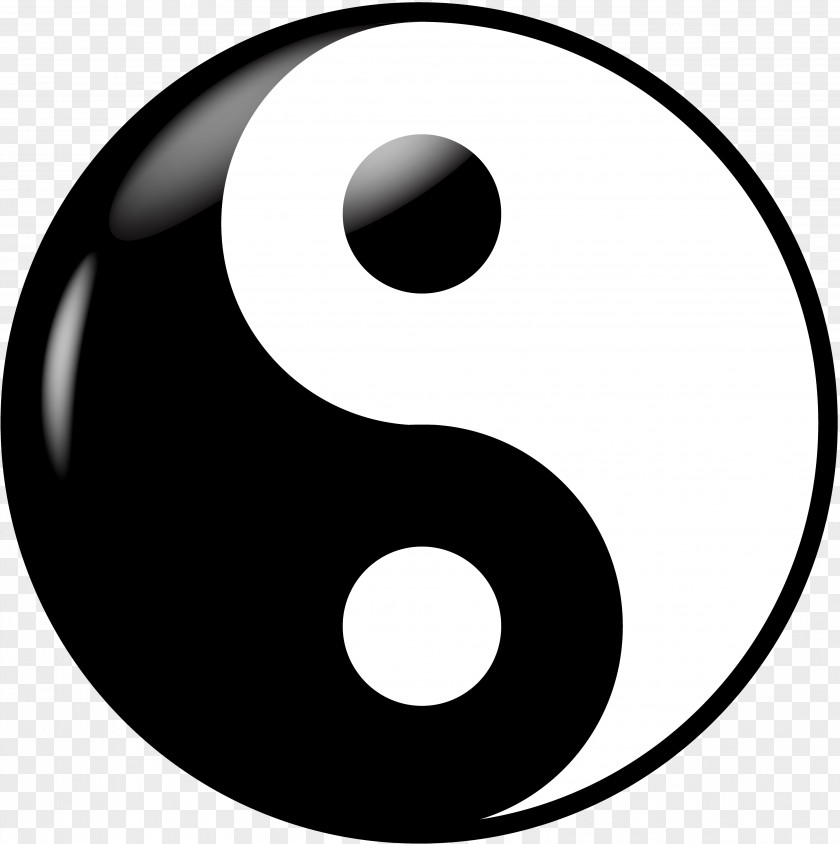 Yang Yin And Taoism Symbol Clip Art PNG