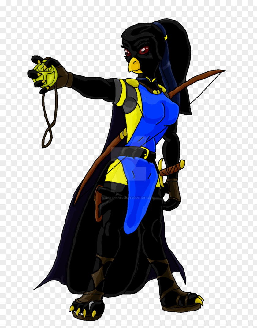 Crow Vs Raven Artist Superhero Illustration Costume PNG