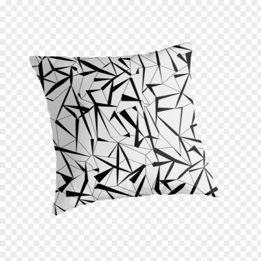 Geometric Creative Cushion Throw Pillows White Line PNG