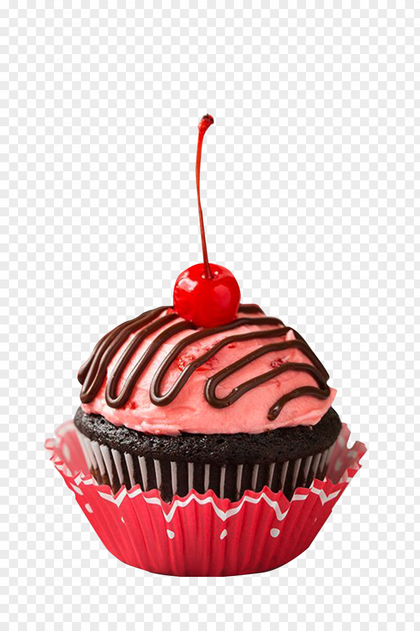 Little Cake Ice Cream Cupcake Frosting & Icing Chocolate Red Velvet PNG