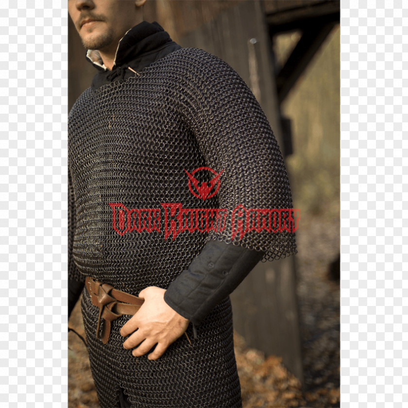 Armour Mail Hauberk Body Armor T-shirt PNG