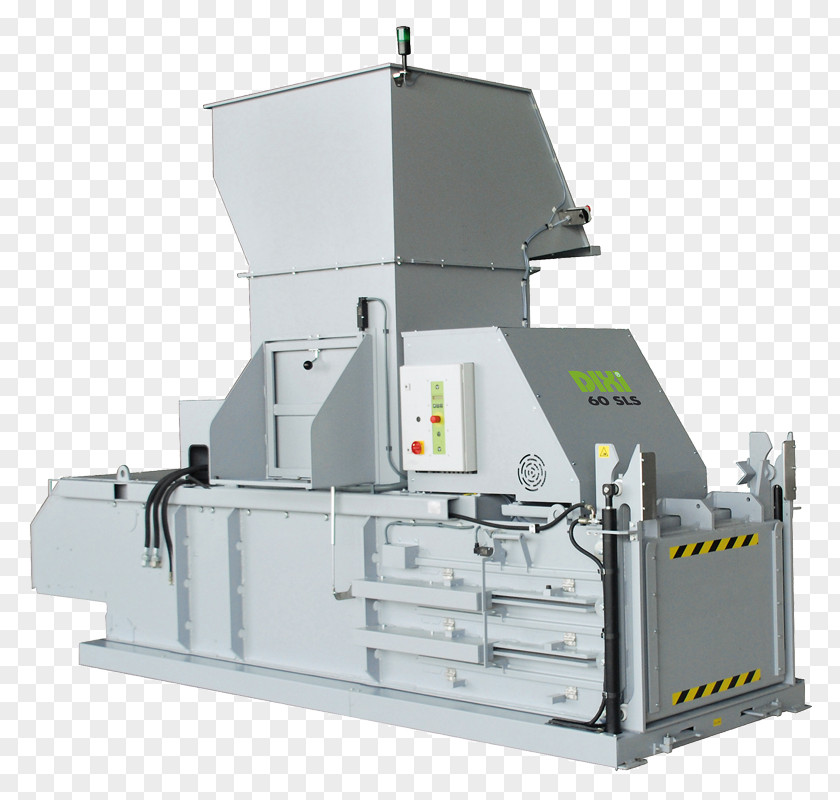 Automatic Waste Container Baler Paper Plastic Industry Machine PNG