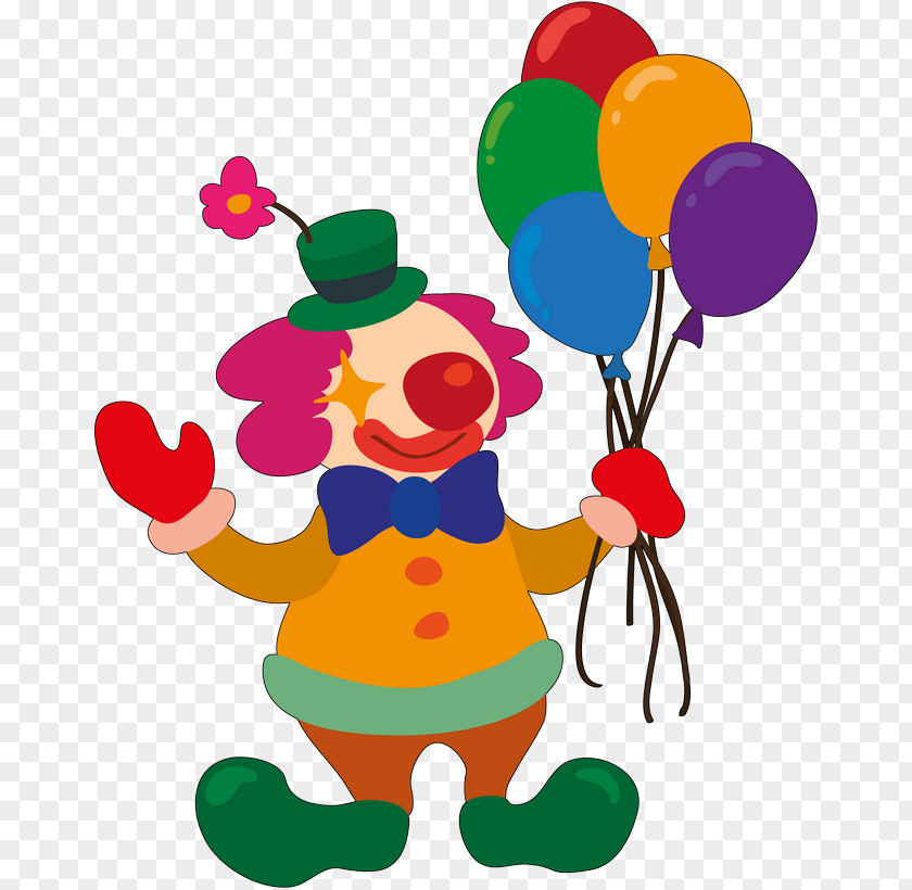 Circus Clown Drawing Clip Art PNG