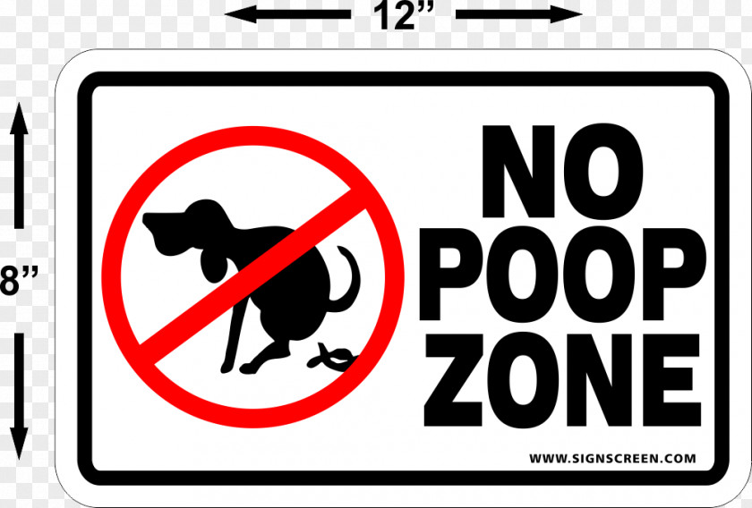 DOG POOPING Lawn Sign Garden Metal Logo PNG