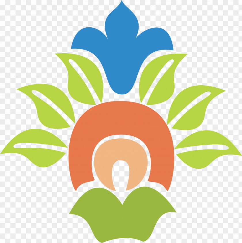 India Border Symbol Rangoli Flower Clip Art PNG