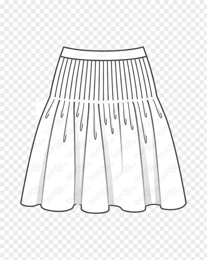 Material American Skirt Burda Style Fashion Kellerfalte Pattern PNG