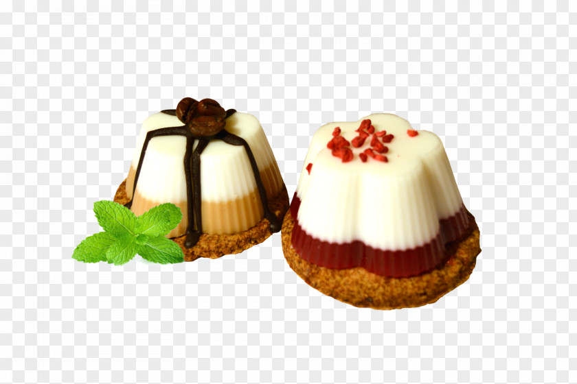 Panna Cotta Christmas Pudding Cream Food PNG