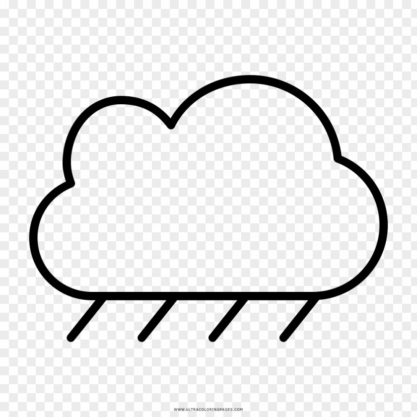 Rain Coloring Book Drawing Cloud Child PNG