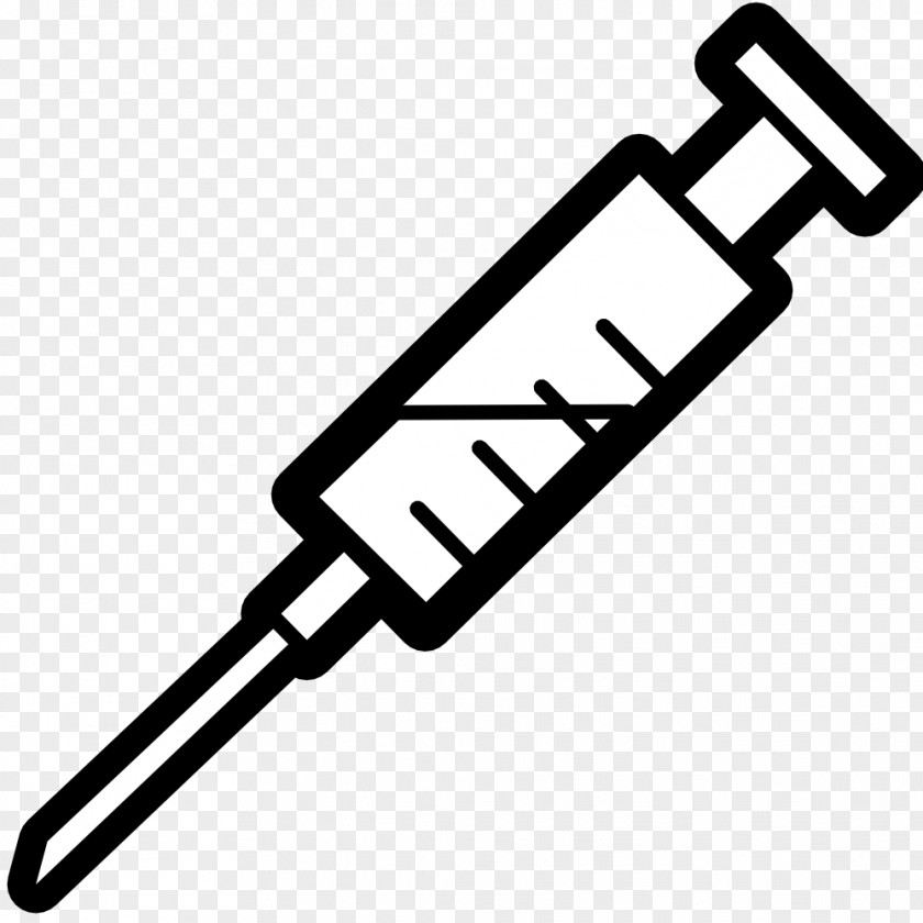 Syringe Hypodermic Needle Injection Clip Art PNG