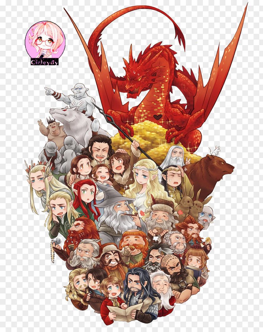 The Hobbit Lord Of Rings Gimli Smaug Bilbo Baggins PNG