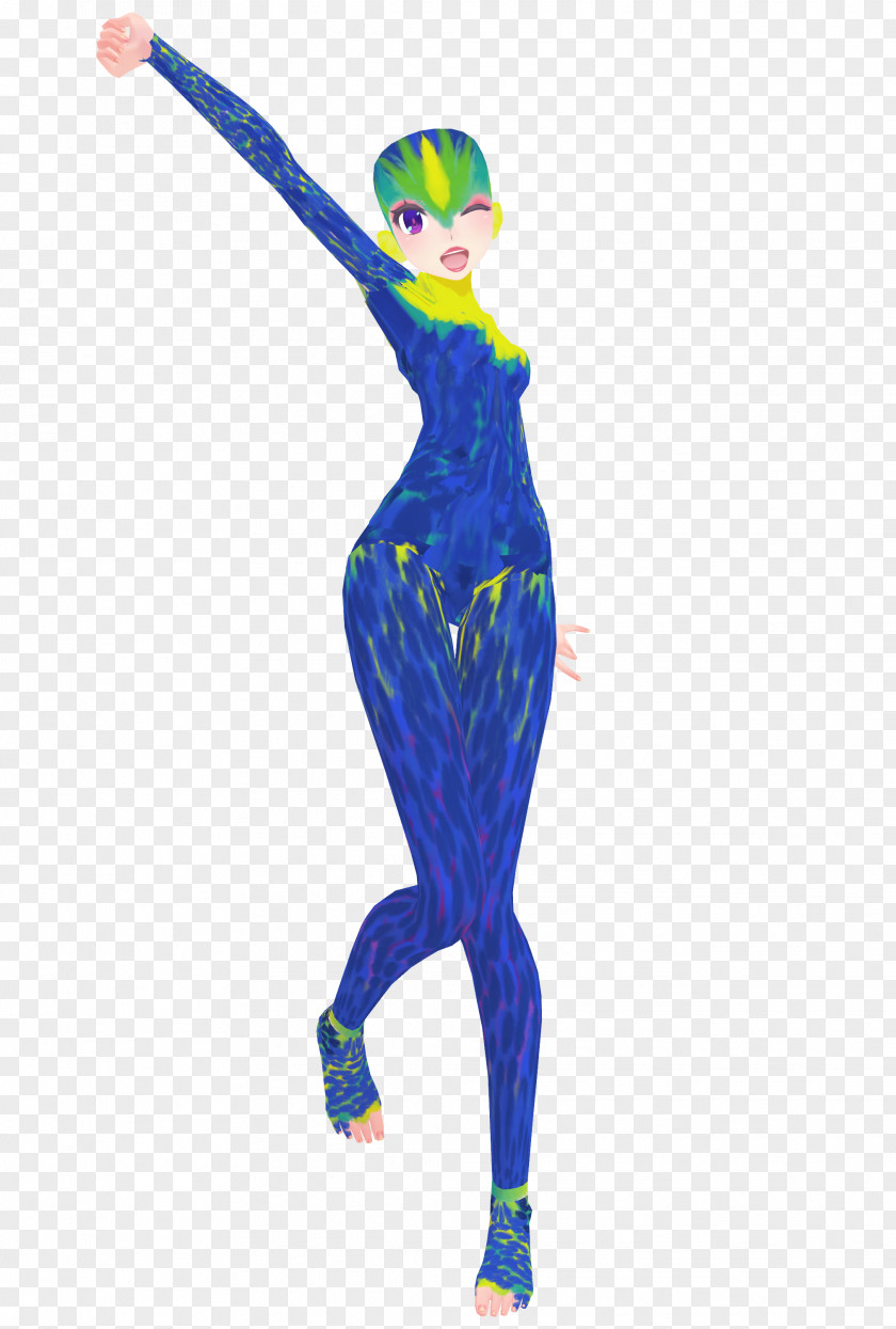 Thoot Performing Arts Costume The Electric Blue PNG