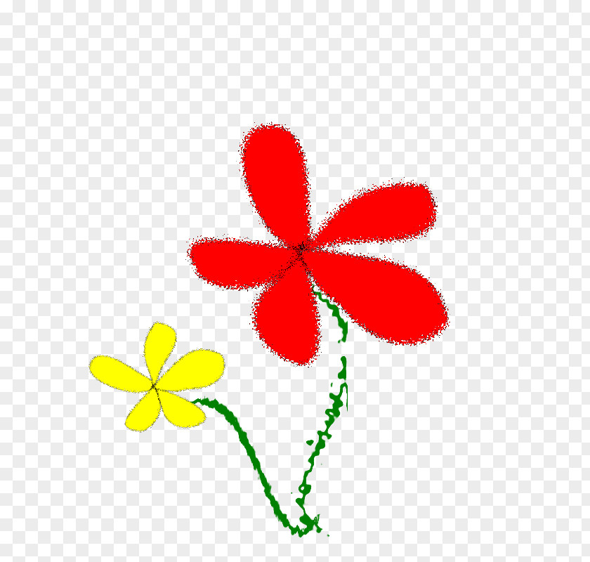 Wild Flowers Red Flower Clip Art PNG