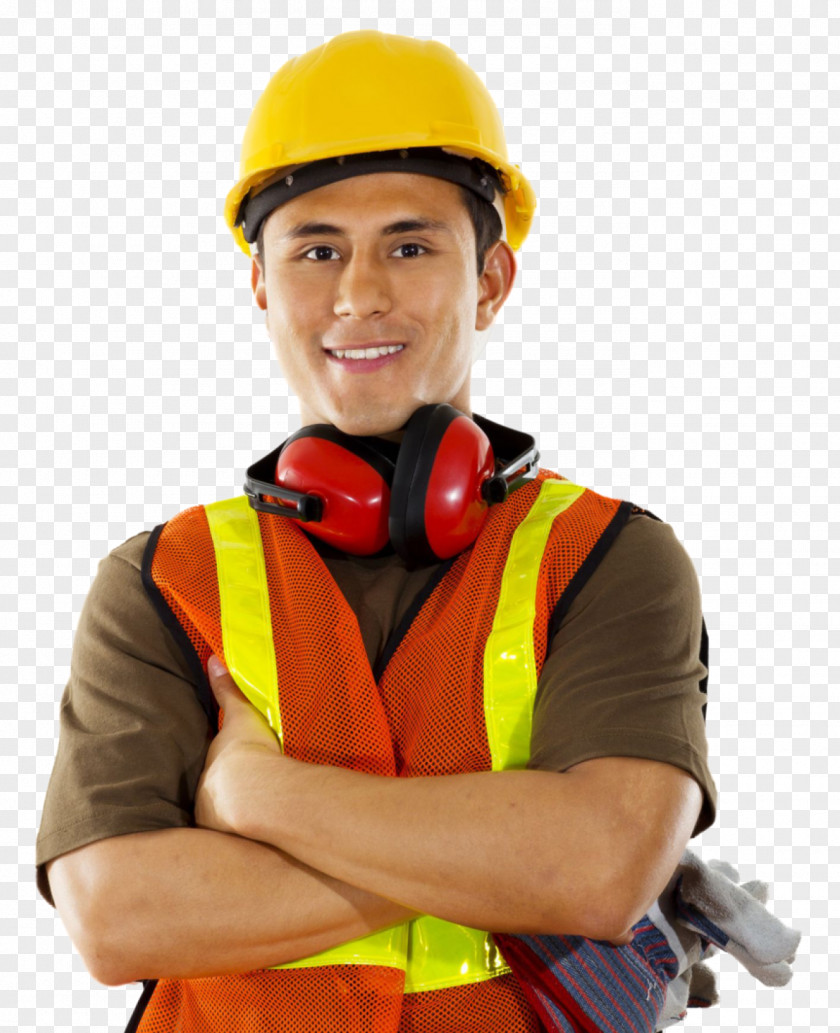 Engineer Construction Worker Personal Protective Equipment Hard Hat High-visibility Clothing Workwear PNG