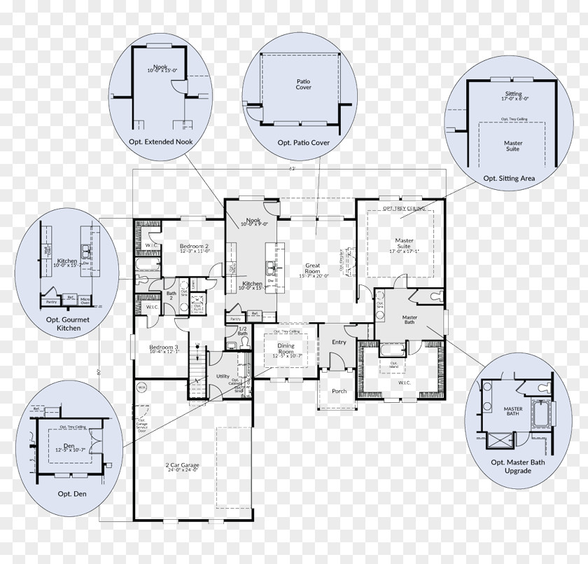 House Floor Plan PNG