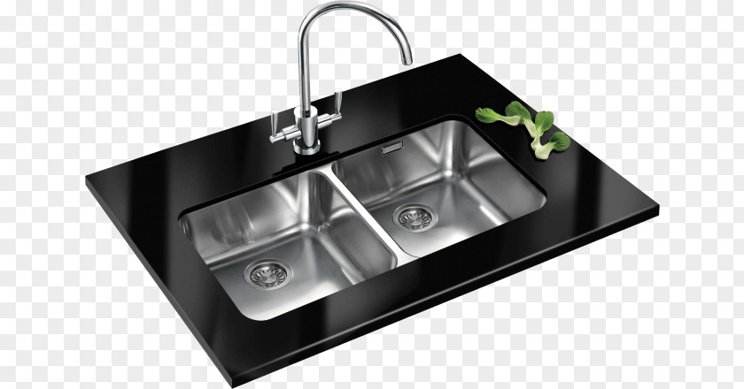 Kitchen Sink Franke Stainless Steel PNG