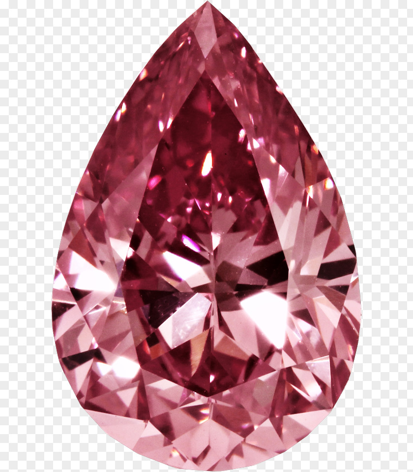 Pretty Crystal Diamond Red Diamonds Sapphire Gemstone PNG