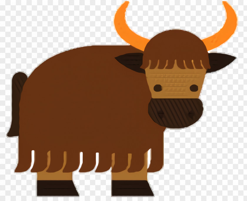 Bison Wildlife Animal Cartoon PNG