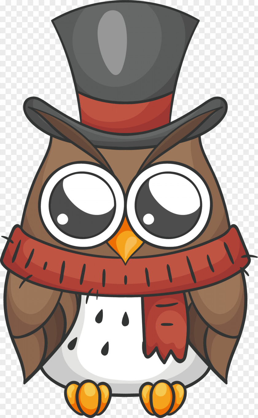 Cartoon Owl Vector Graphics Illustration Image Watercolor Painting PNG