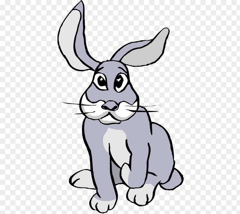 Funny Bunny Cliparts Easter Hare European Rabbit Clip Art PNG