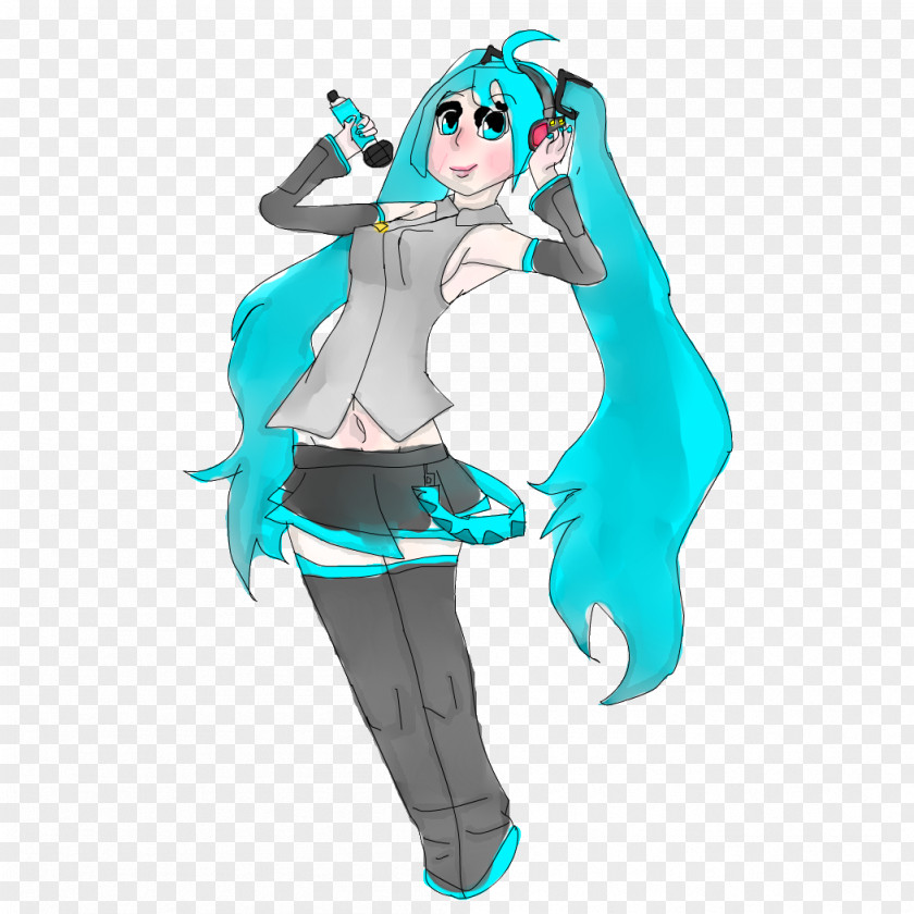 Hatsune Miku MikuMikuDance Costume Vertebrate PNG