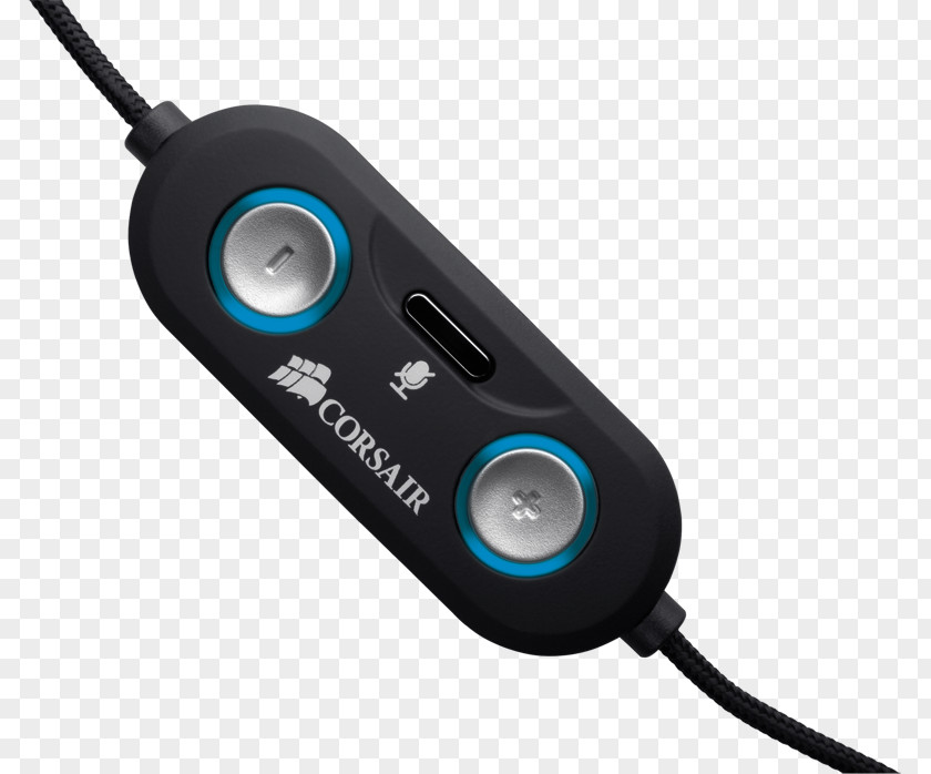 Headphones CORSAIR Gaming Audio Series HS1 USB Headset Vengeance 1500 Dolby 7.1 Corsair Components PNG