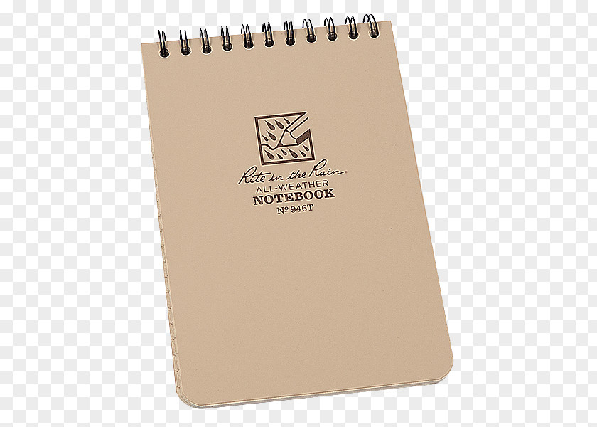 Notebook Paper Rite In The Rain Wire Binding Weather PNG