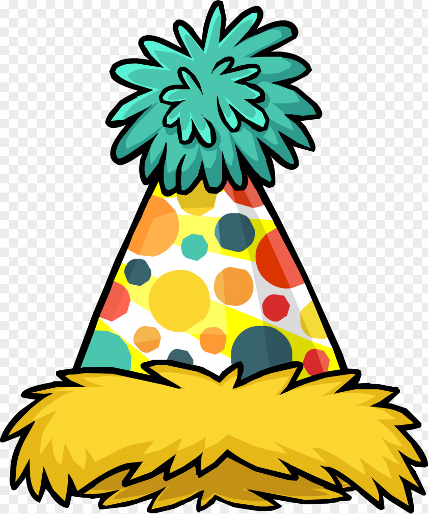Birthday Hat Party Horn PNG