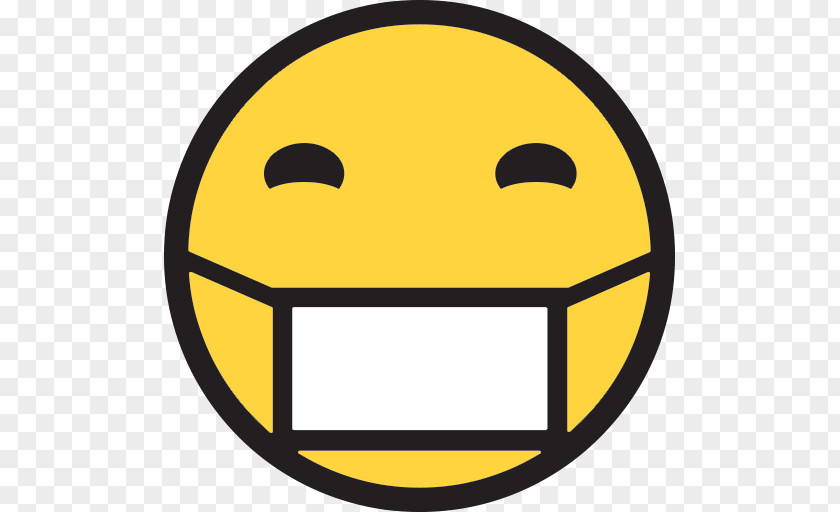 Mask Health Smiley Surgical Emoji Sticker PNG