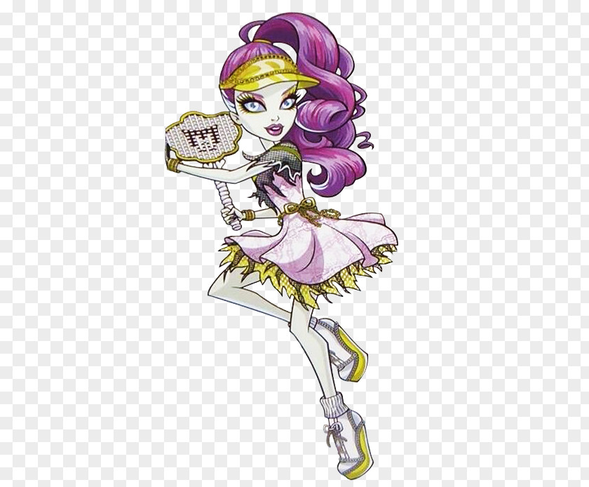 Monster Claw High Spectra Vondergeist Daughter Of A Ghost Doll Barbie PNG