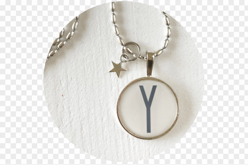 Necklace Locket Silver PNG