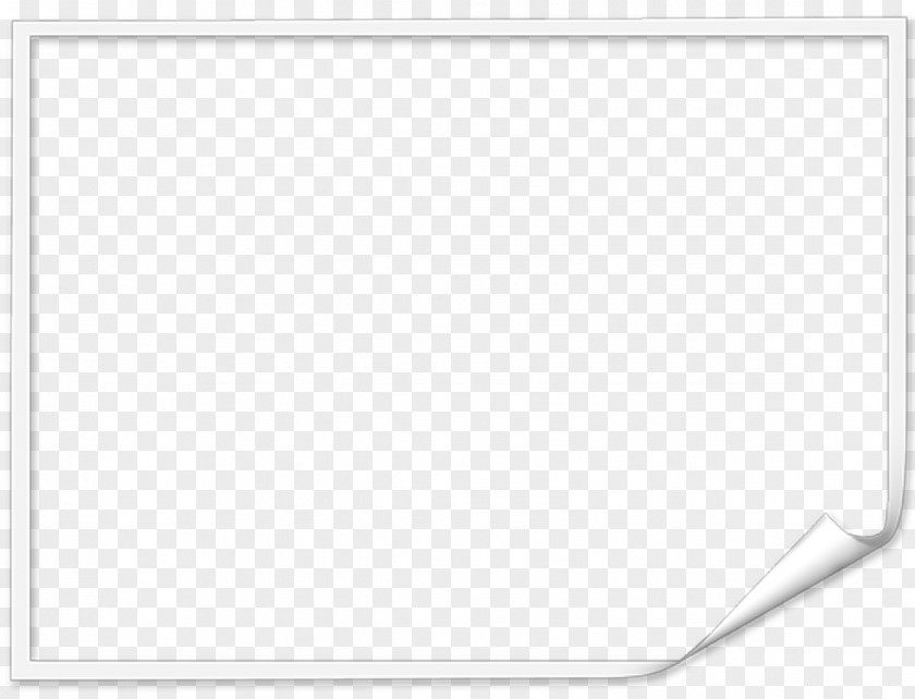 Paper Edge White Square Area Pattern PNG