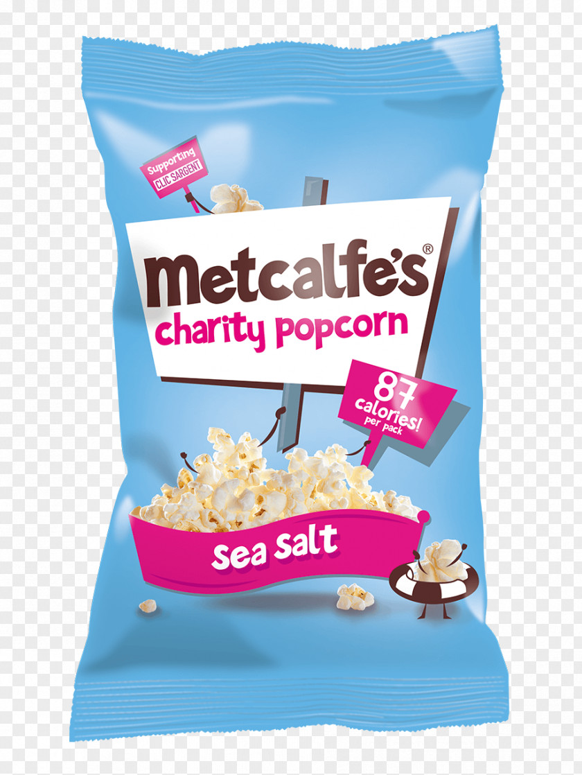 Sea Salt Popcorn Caramel Corn Metcalfes Skinny Potato Chip PNG