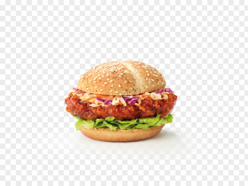 Spicy Chicken Cheeseburger Veggie Burger Hamburger Sandwich Vegetarian Cuisine PNG