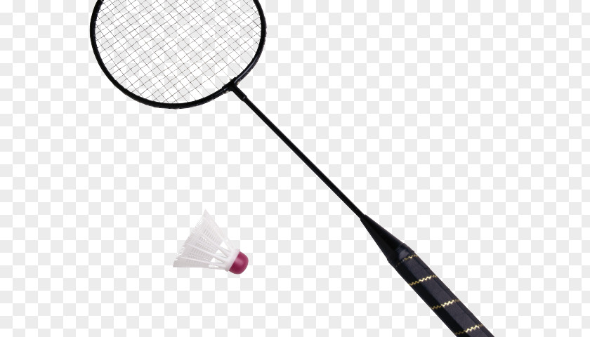 Cartoon Badminton Badmintonracket Shuttlecock PNG
