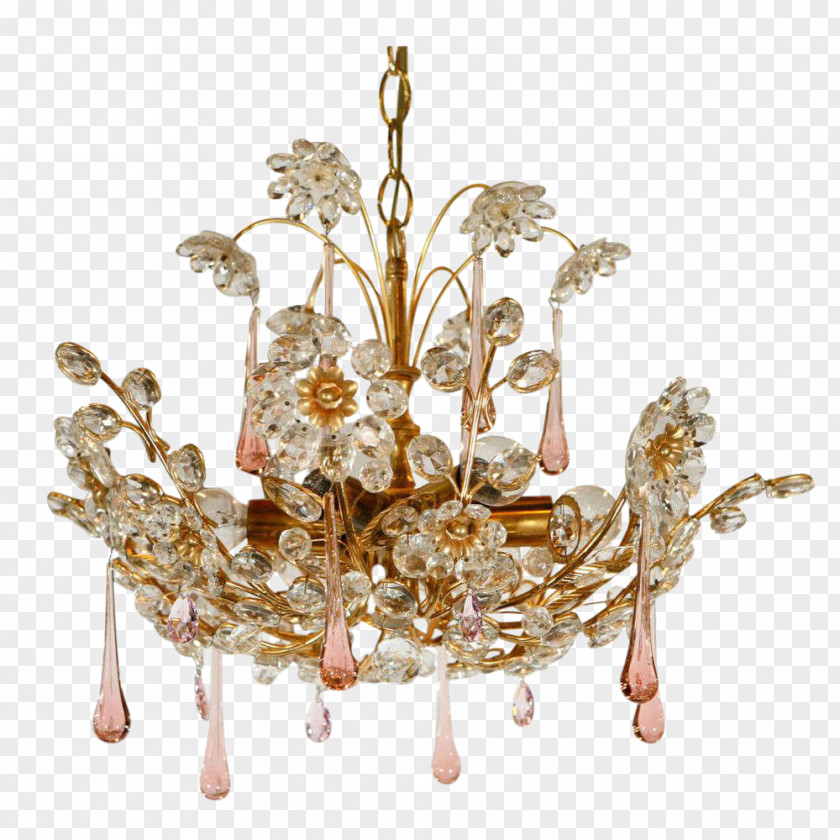 European Crystal Chandeliers Chandelier Brass 01504 PNG