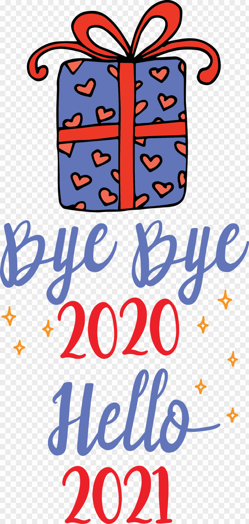 Hello 2021 Year Bye 2020 PNG