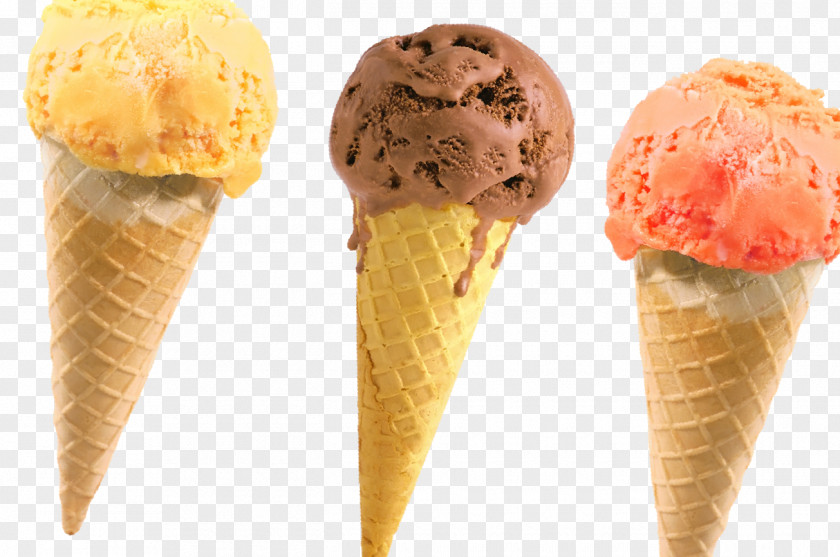 Ice Cream Cones Waffle Snow Cone PNG