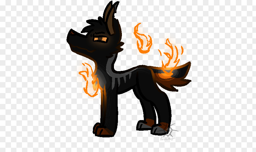 Pepper Playing With Fire Cat Horse Dog Canidae Legendary Creature PNG