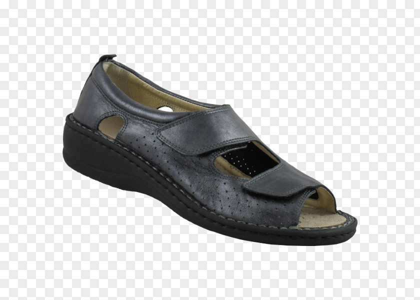 Sandal Shoe Woman Anthracite Walking PNG