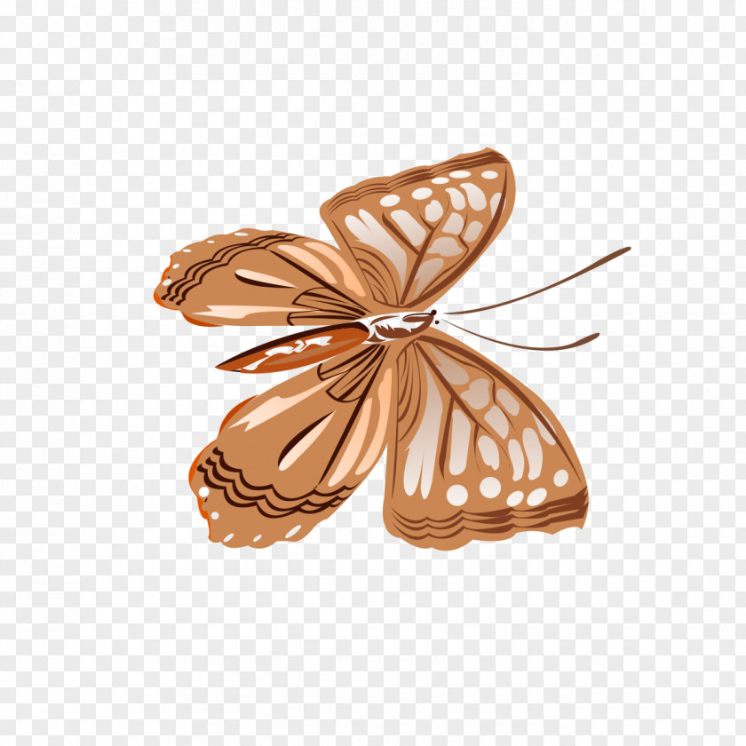 Brown Butterfly PNG