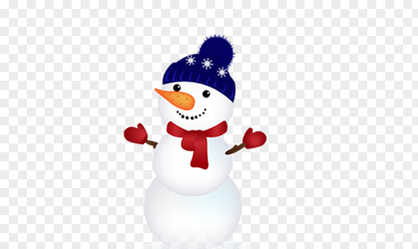 Creative Christmas Snowman Clip Art PNG