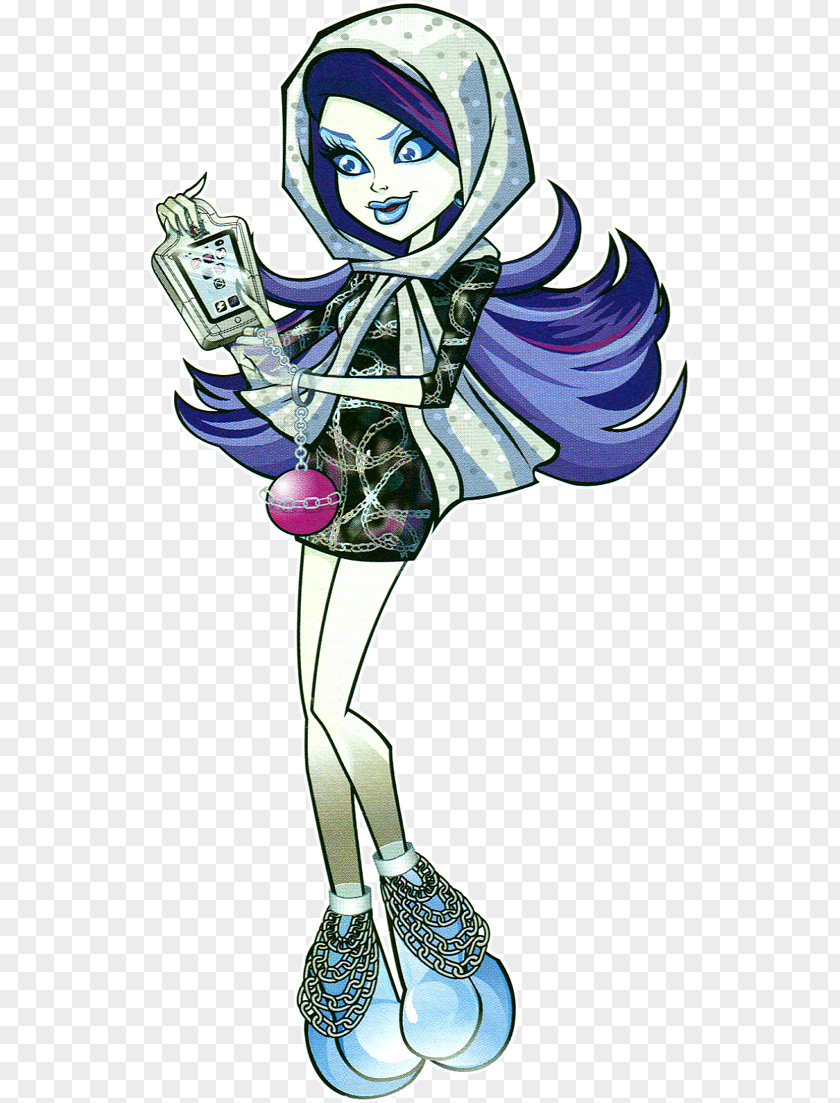 Doll Monster High Spectra Vondergeist Daughter Of A Ghost High: Haunted Frankie Stein PNG